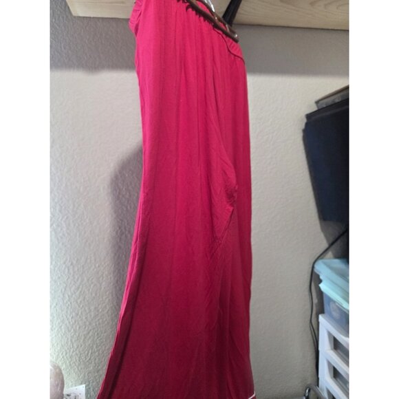 Vineyard Vines Red 2 Piece Pajama Set Women's 2XL Soft Stretchy Long Sleeve - Picture 8 of 9